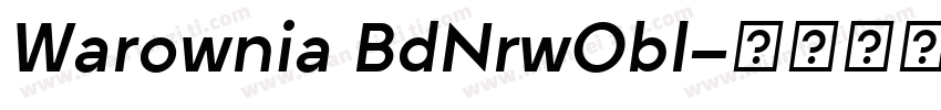 Warownia BdNrwObl字体转换